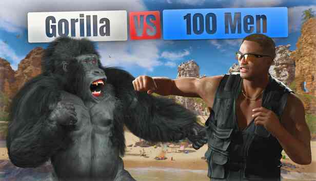Gorilla Vs 100 Men Preinstalled getfreegames